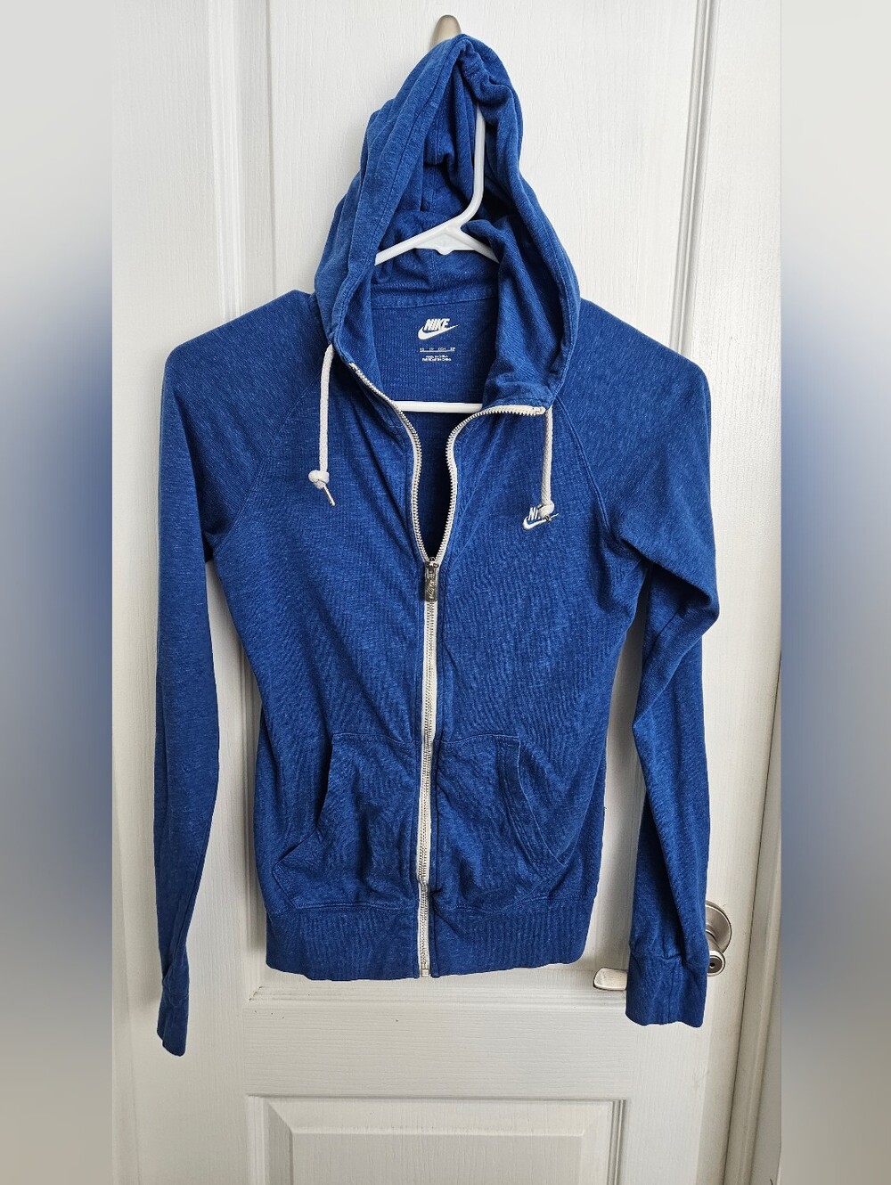 Nike Women’s Royal Blue Zip-Up Hoodie Jacket